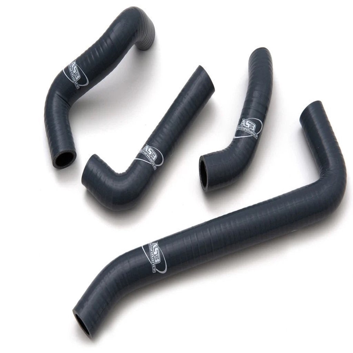 BMW F 650 CS 2001-2006 AS3 PERFORMANCE SILICONE RADIATOR HOSES GREY
