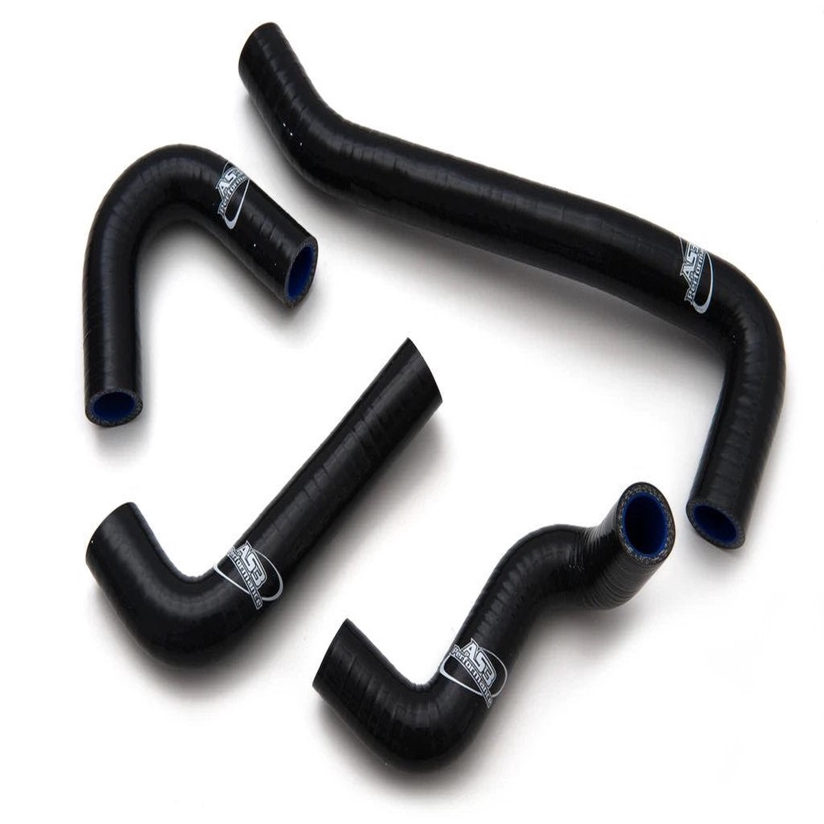 BMW F 650 GS F650 GS DAKAR 2005-2007 AS3 PERFORMANCE SILICONE RADIATOR HOSES BLACK