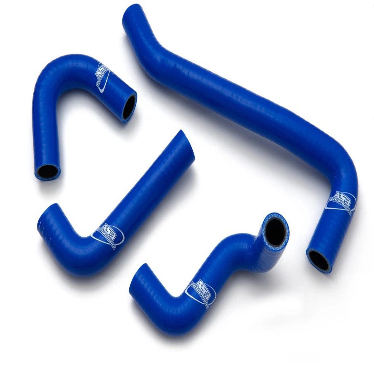 BMW F 650 GS F650 GS DAKAR 2005-2007 AS3 PERFORMANCE SILICONE RADIATOR HOSES BLUE