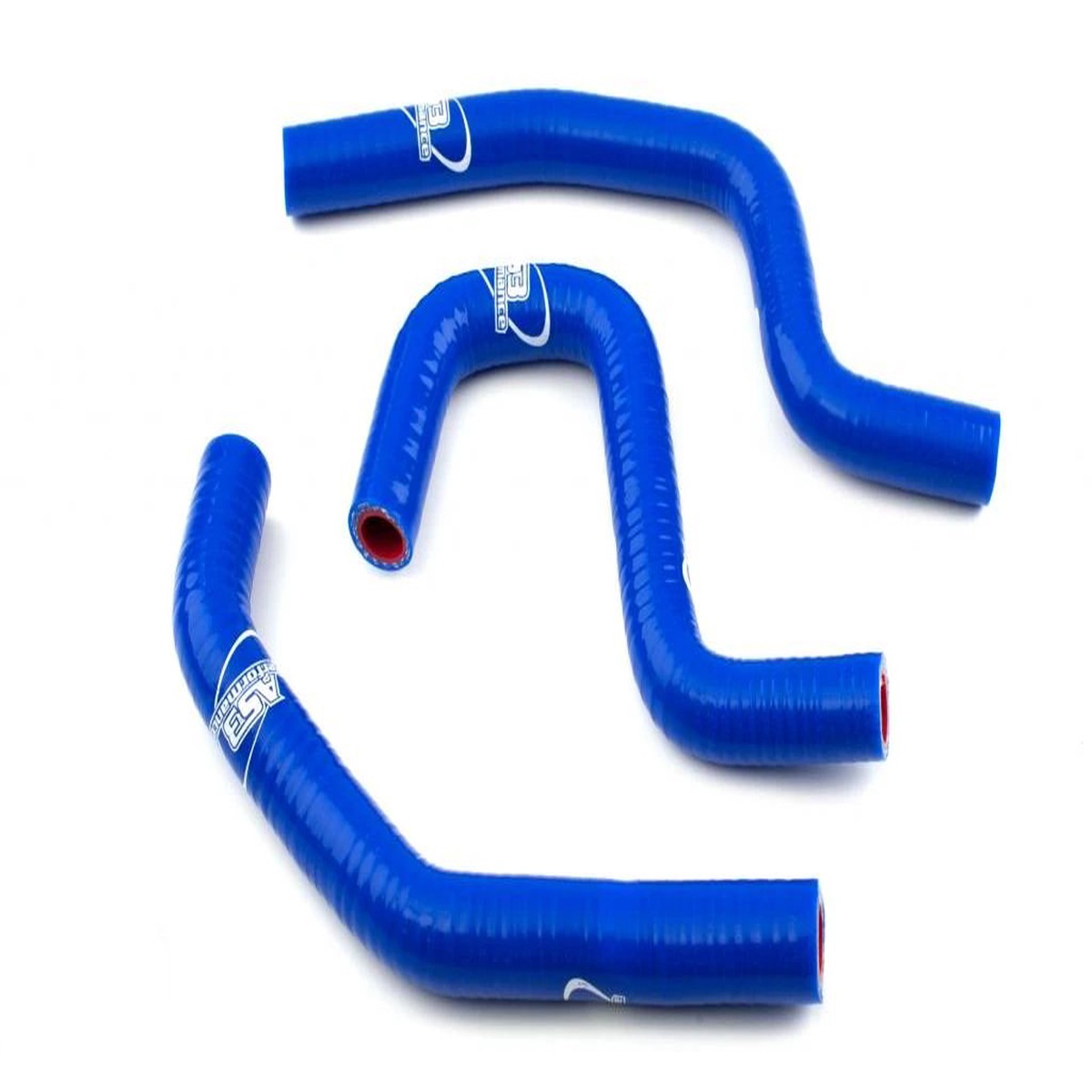 HONDA CR 80 1996-2002 CR 85 2003-2007 AS3 PERFORMANCE SILICONE RADIATOR HOSES BLUE