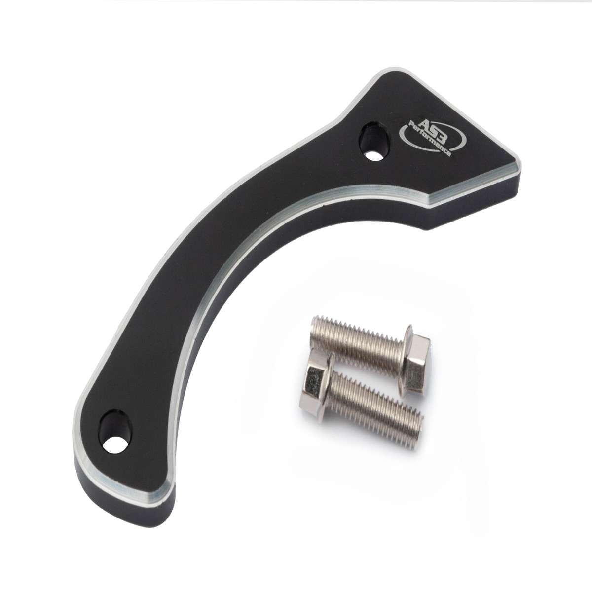 HONDA CRF 150 R RB 2007-2023 AS3 ALUMINIUM CASE SAVER BLACK