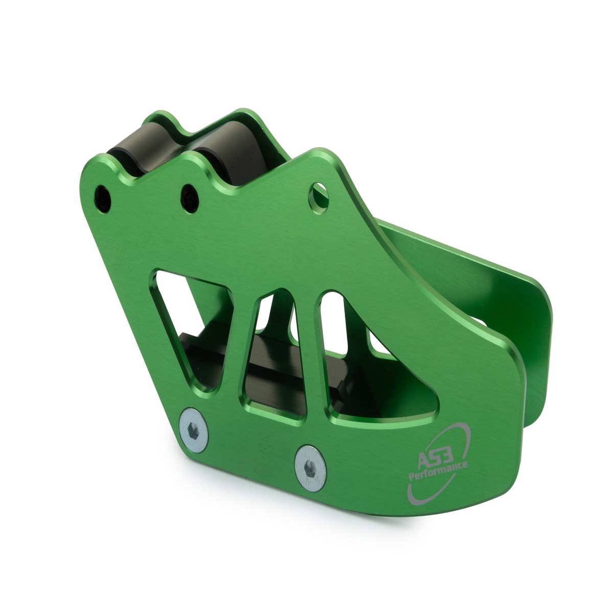 KAWASAKI KX 125 250 1997-2008 KX 250 F 2004-2005 AS3 ALUMINIUM CHAIN GUIDE GREEN