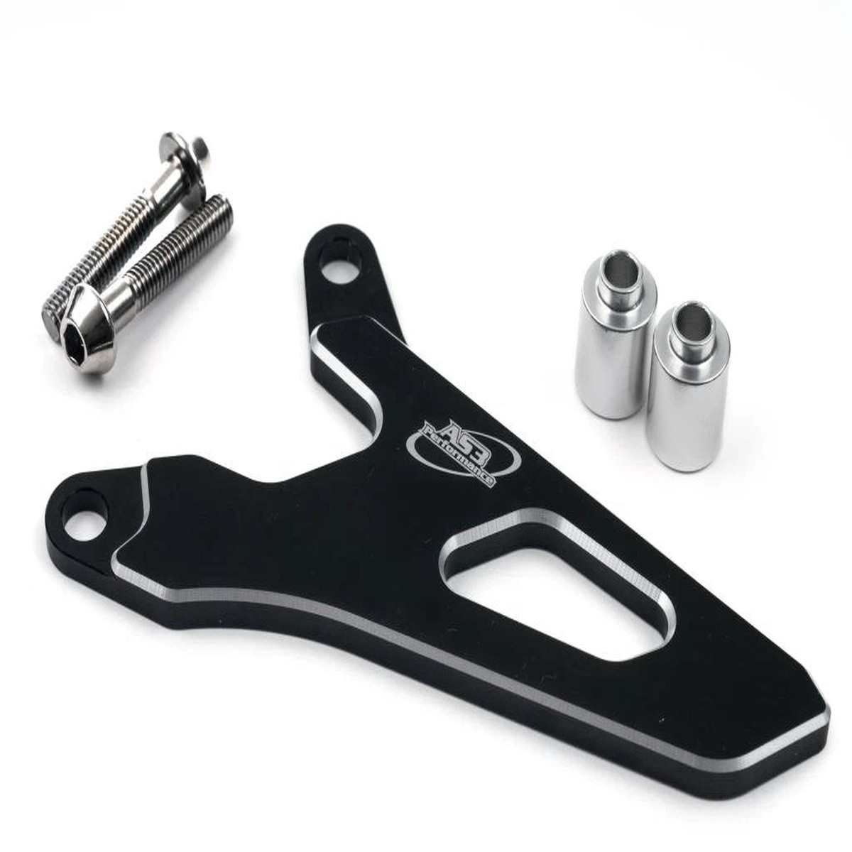 KAWASAKI KX 250 F 2004-2016 AS3 ALUMINIUM FRONT SPROCKET GUARD COVER BLACK