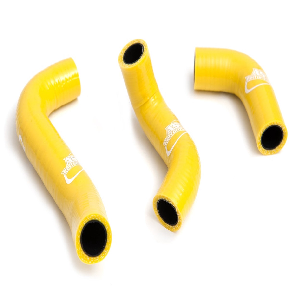 SUZUKI RM 60 AS3 PERFORMANCE SILICONE RADIATOR HOSES YELLOW