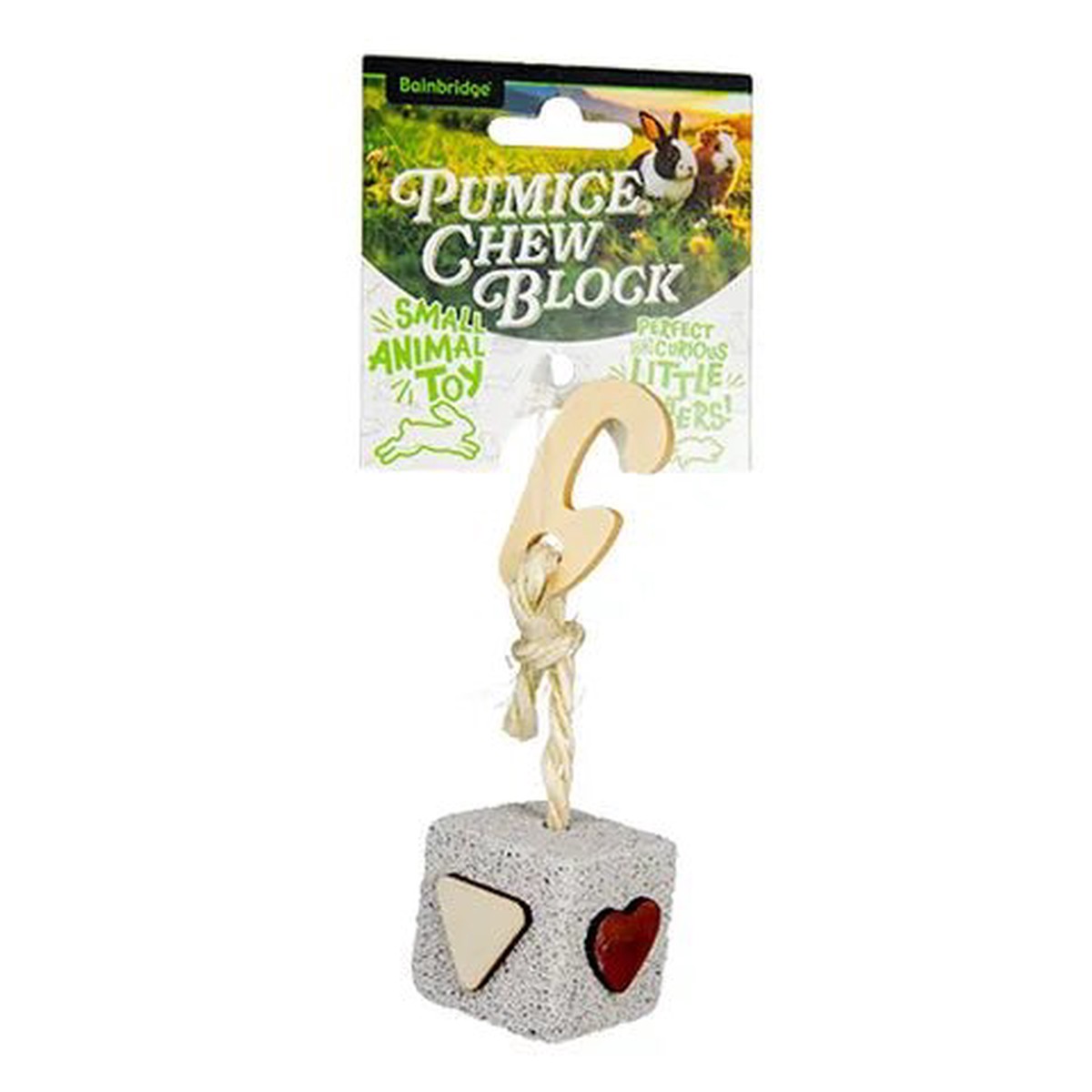 Bird/Small Animal Toy - Pumice Chew Block