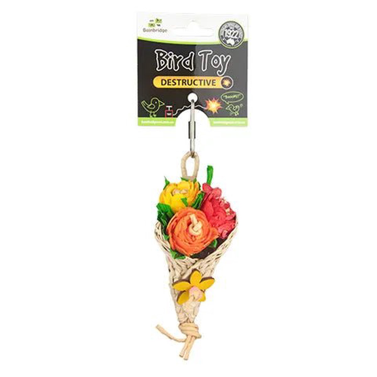 Bird Toy - Destructive - A Bouquet Of Roses