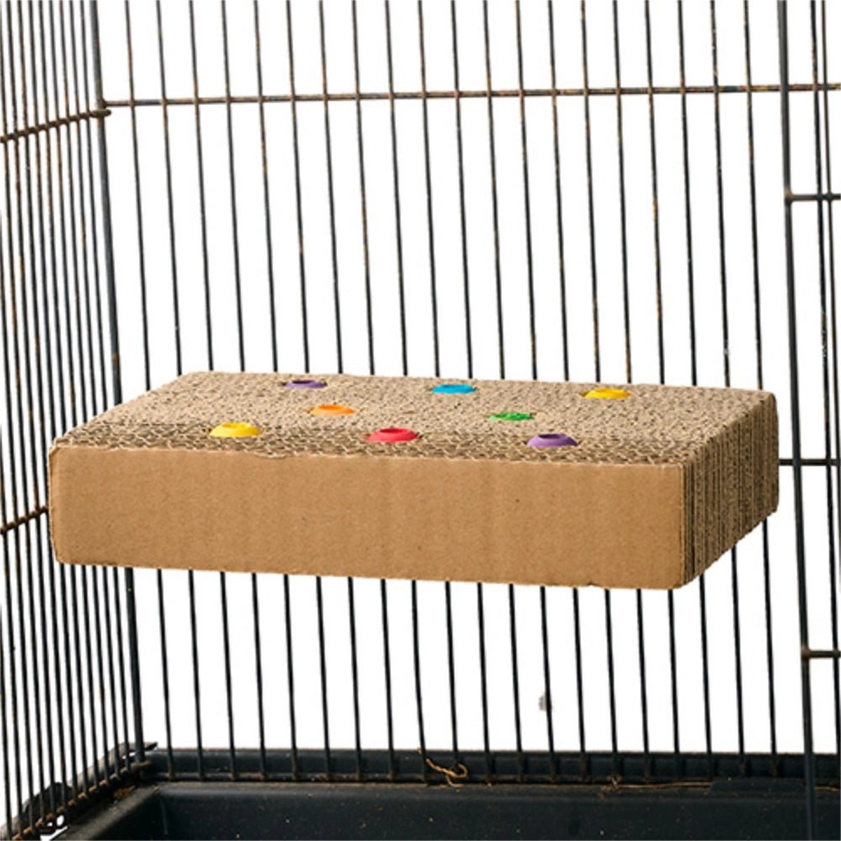 Bird Toy - Destructive - Cardboard Treat N Seek
