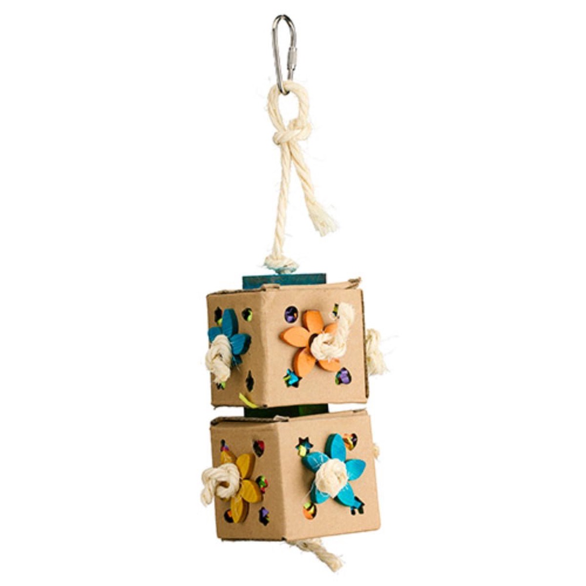 Bird Toy - Destructive - Double Activity Box