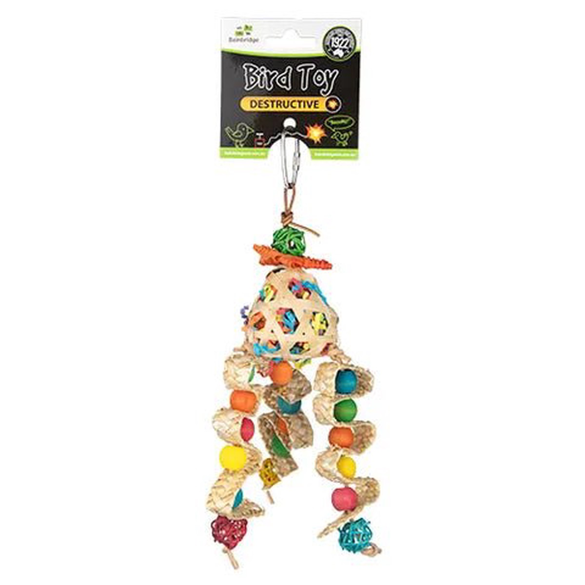 Bird Toy - Destructive - Tamale Trio Drops