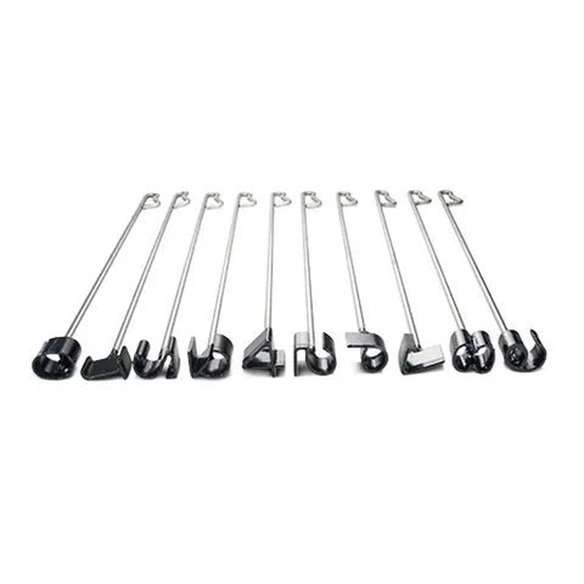 Branding Iron - Stainless Steel - 0 to 9 Set (10 Brands Total)