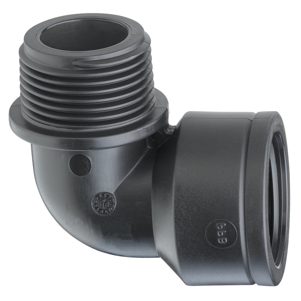 Elbow - Male/Female Thread - PP