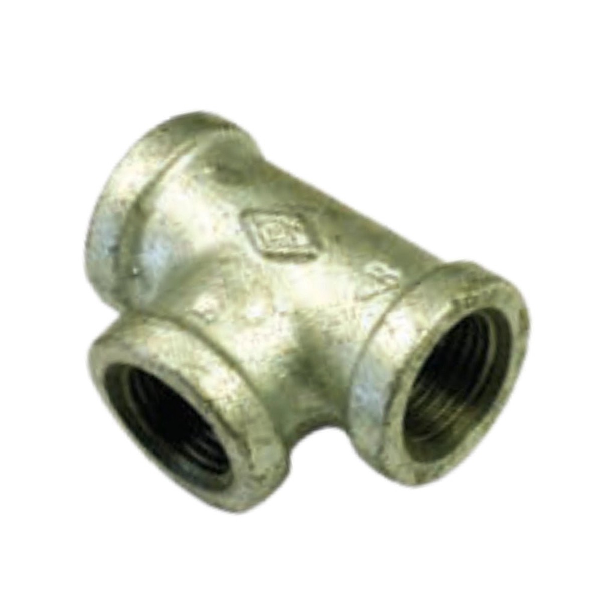 Galvanised Equal Female Tee