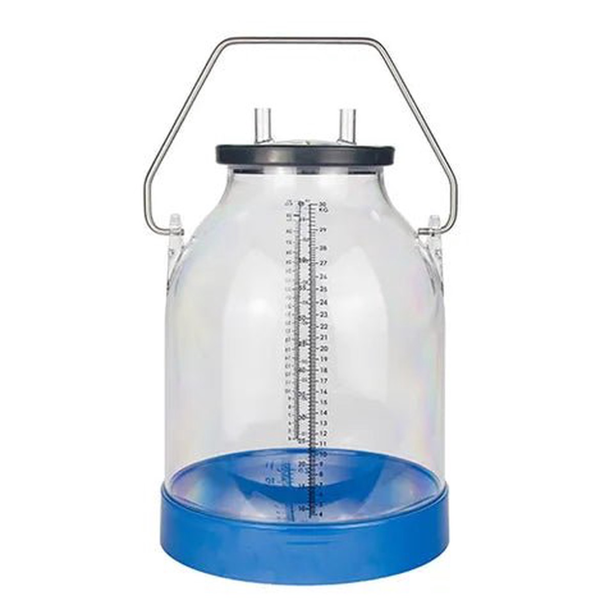 Herd Test Bucket with Lid - Clear - 30L