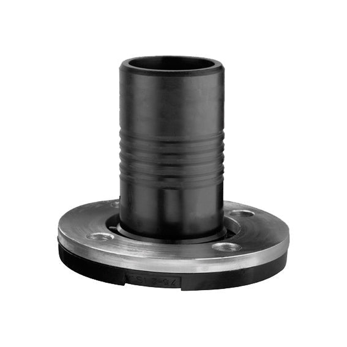 Metric Flanged Adaptor with Metal Backing Flange - ISO - PP