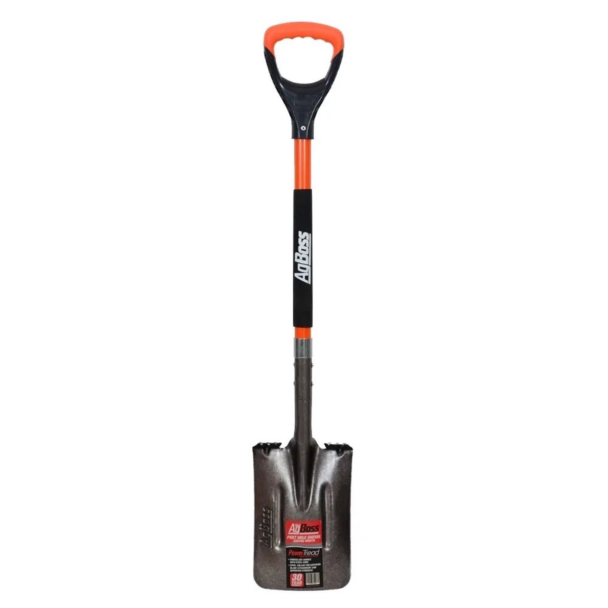 Post Hole Shovel Square D Handle