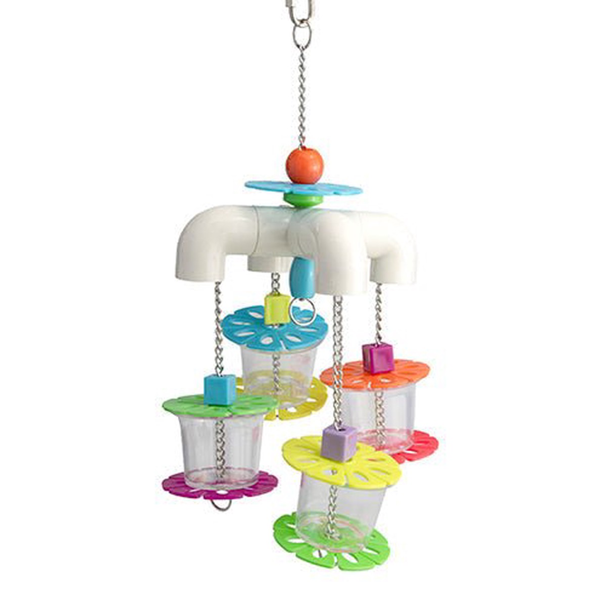 Bird Toy - Interactive - Foraging 4 Way Cups