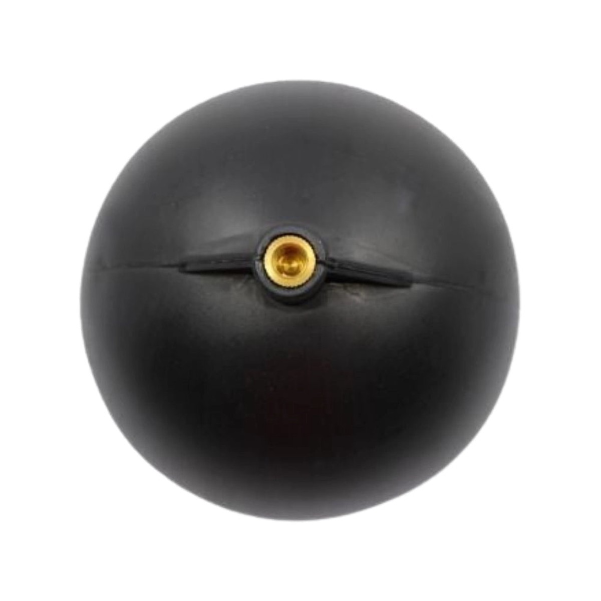 Black Plastic Ball Float with Threaded Connection