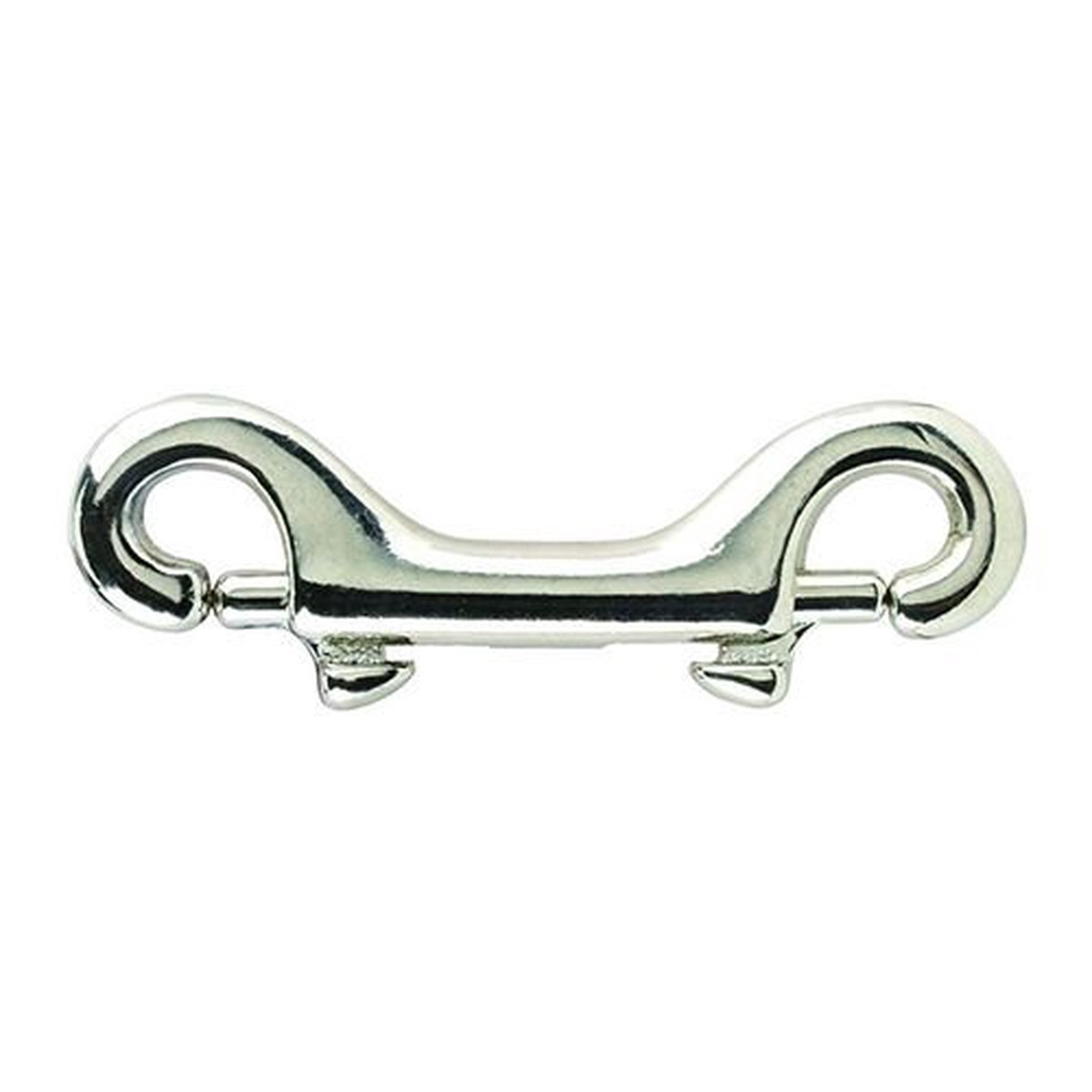 Double Ended Nickel-Plated Snaphook - 15mm