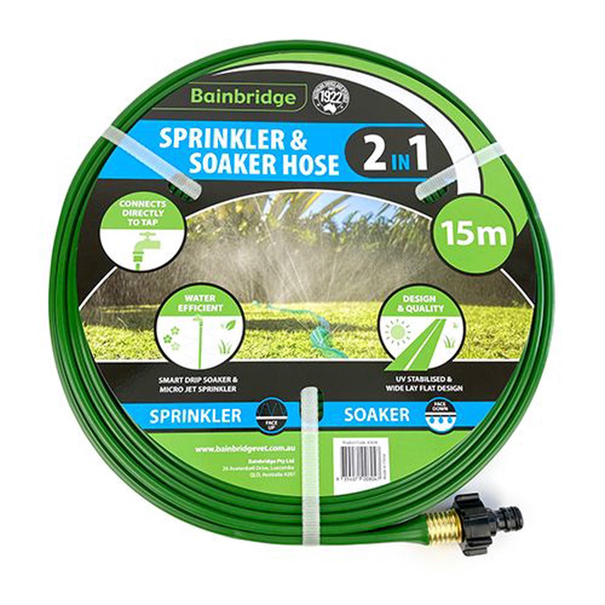 Sprinkler & Soaker Hose 15m