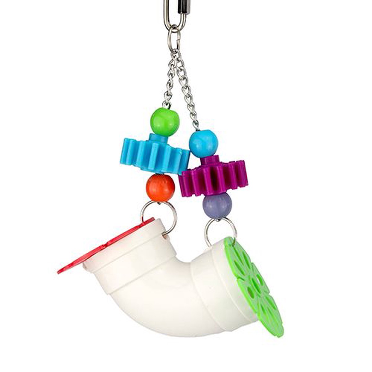 Bird Toy - Foraging Hanging Pipe 25cm