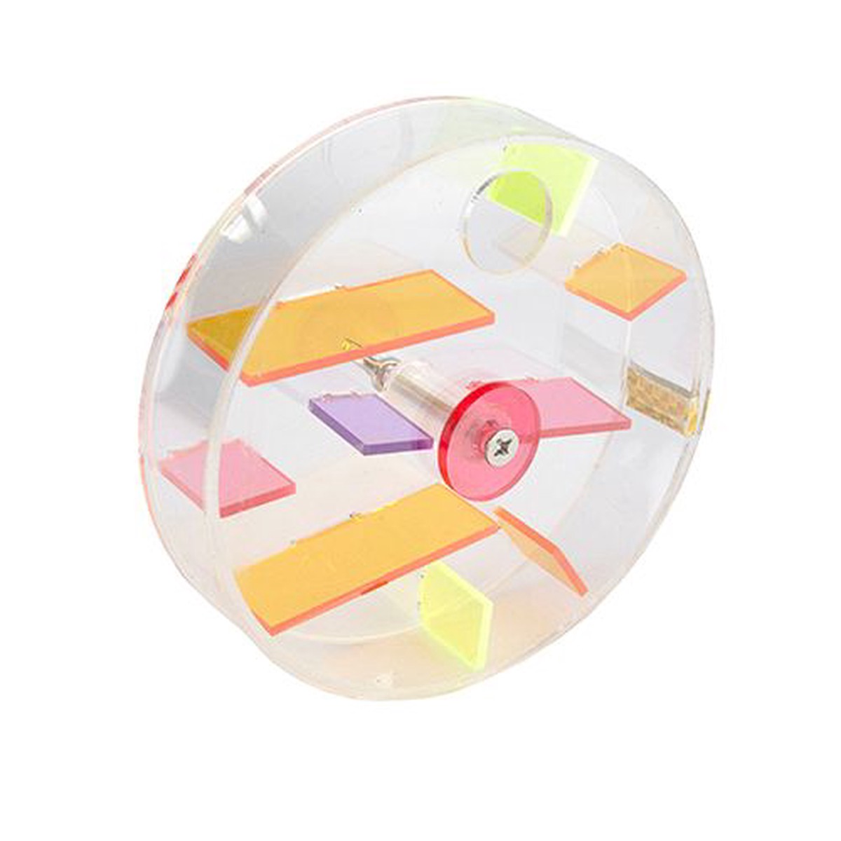 Bird Toy - Interactive - Foraging Cage Wheel