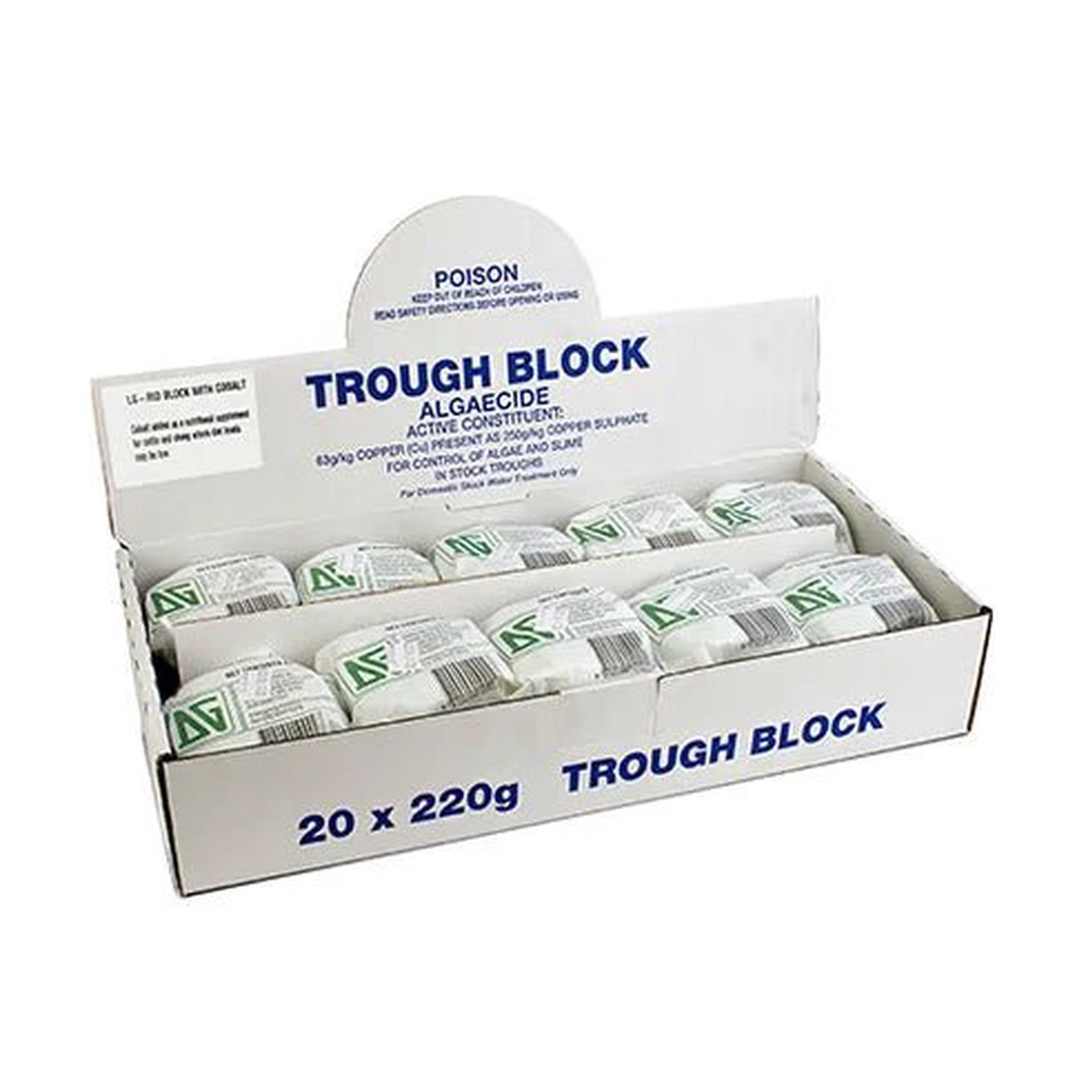 Trough Block - Cobalt