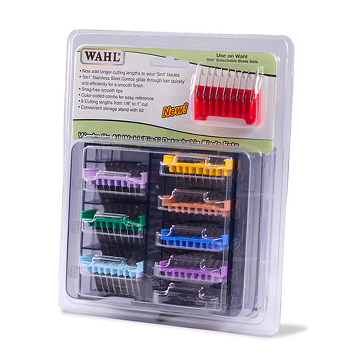 Wahl Set of 8 Guides 5 in 1 Blade