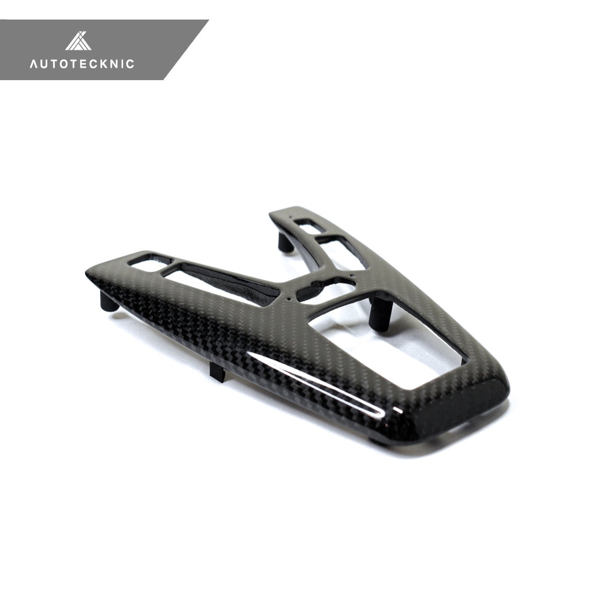 AutoTecknic Dry Carbon Fiber Shift Console Trim - BMW F10 M5 M-DCT