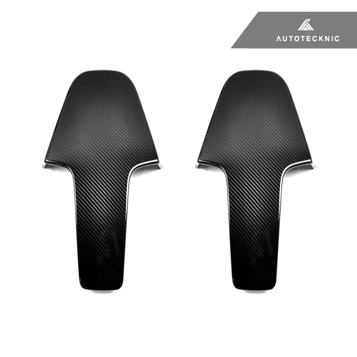 AutoTecknic Dry Carbon Seat Back Cover Set - BMW G87 M2