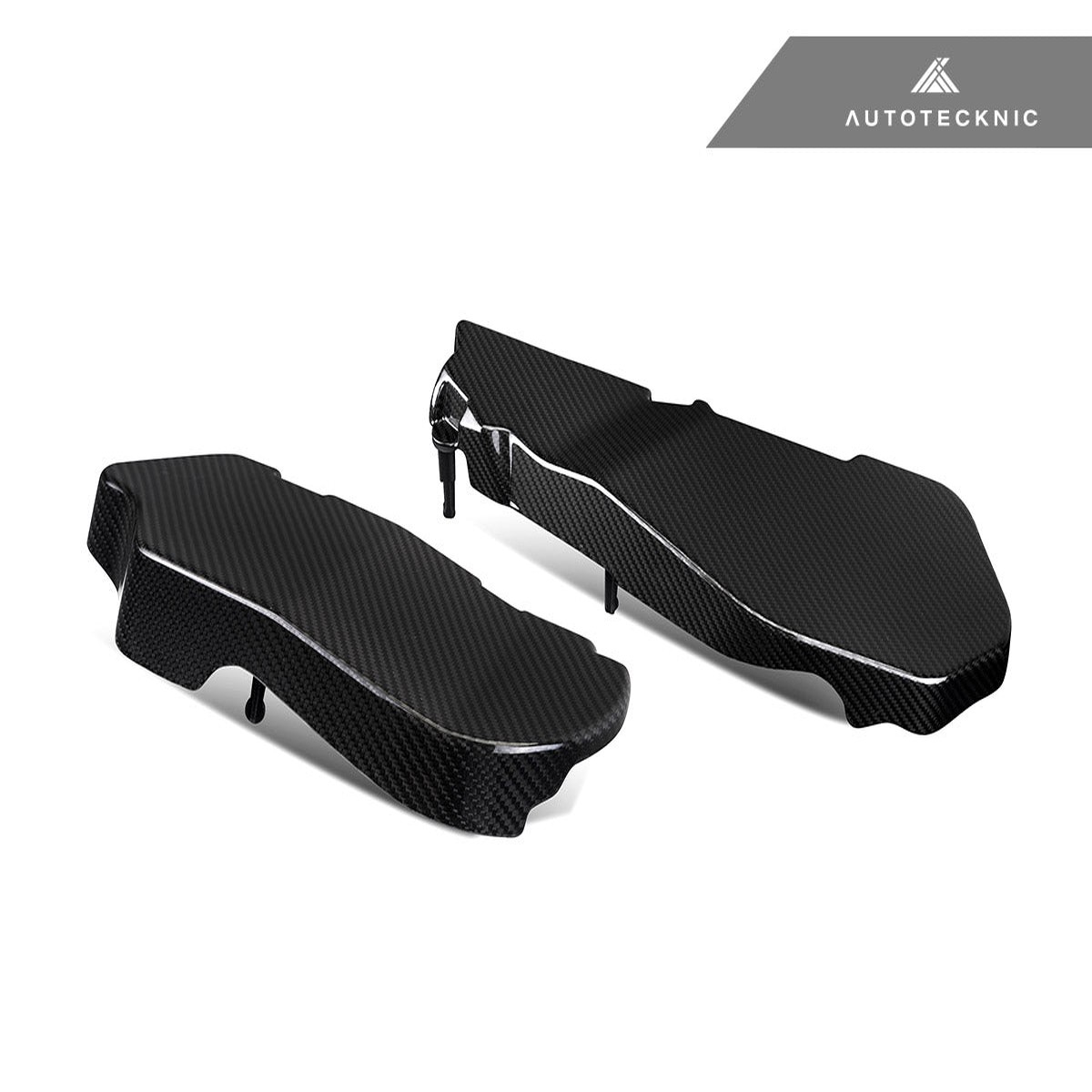 AutoTecknic Pre-Preg Carbon Engine Cover Extension Set - BMW G90/ G99 M5