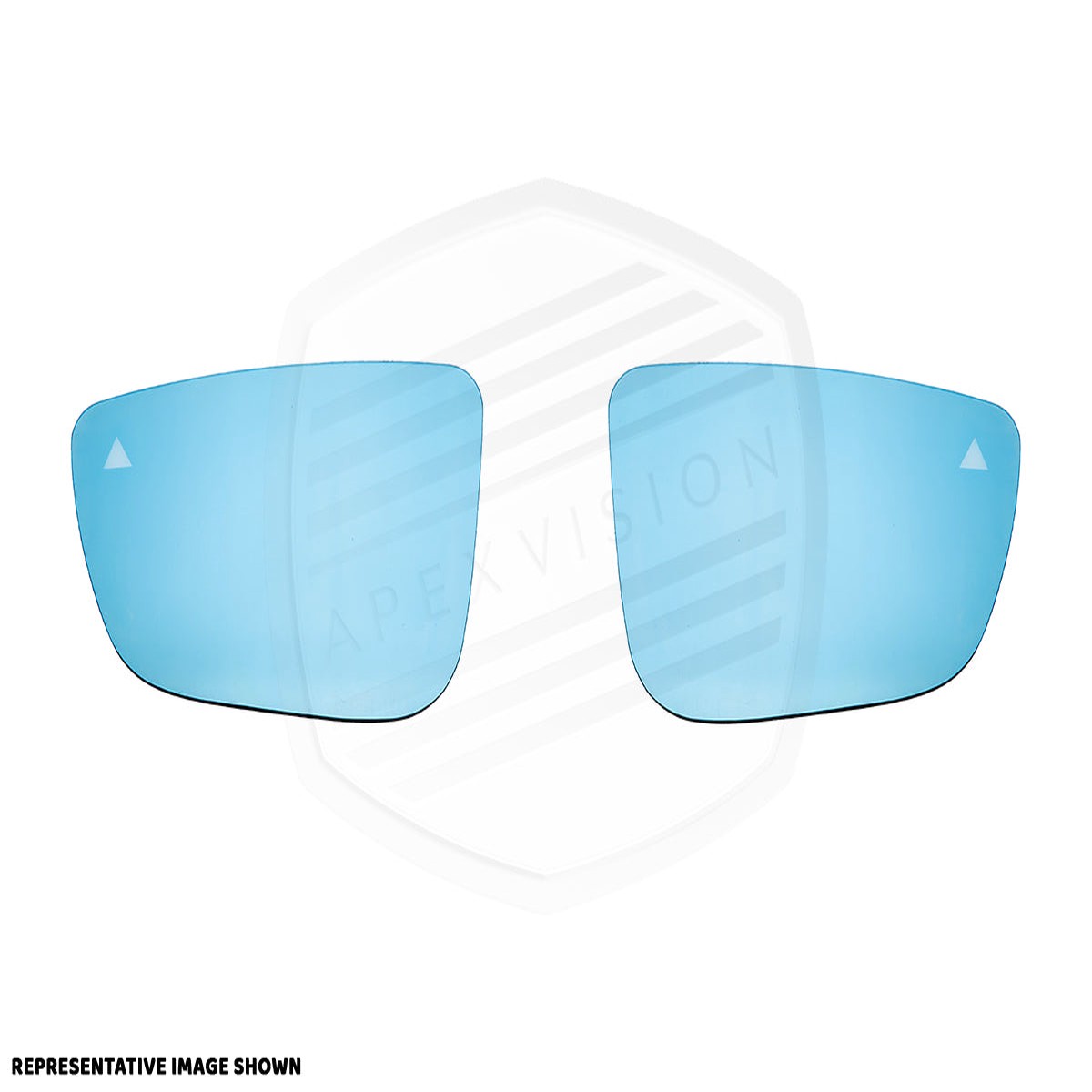 ApexVision Blue Tinted Side View Mirror Glass Set - BMW G8X M2/ M3/ M4