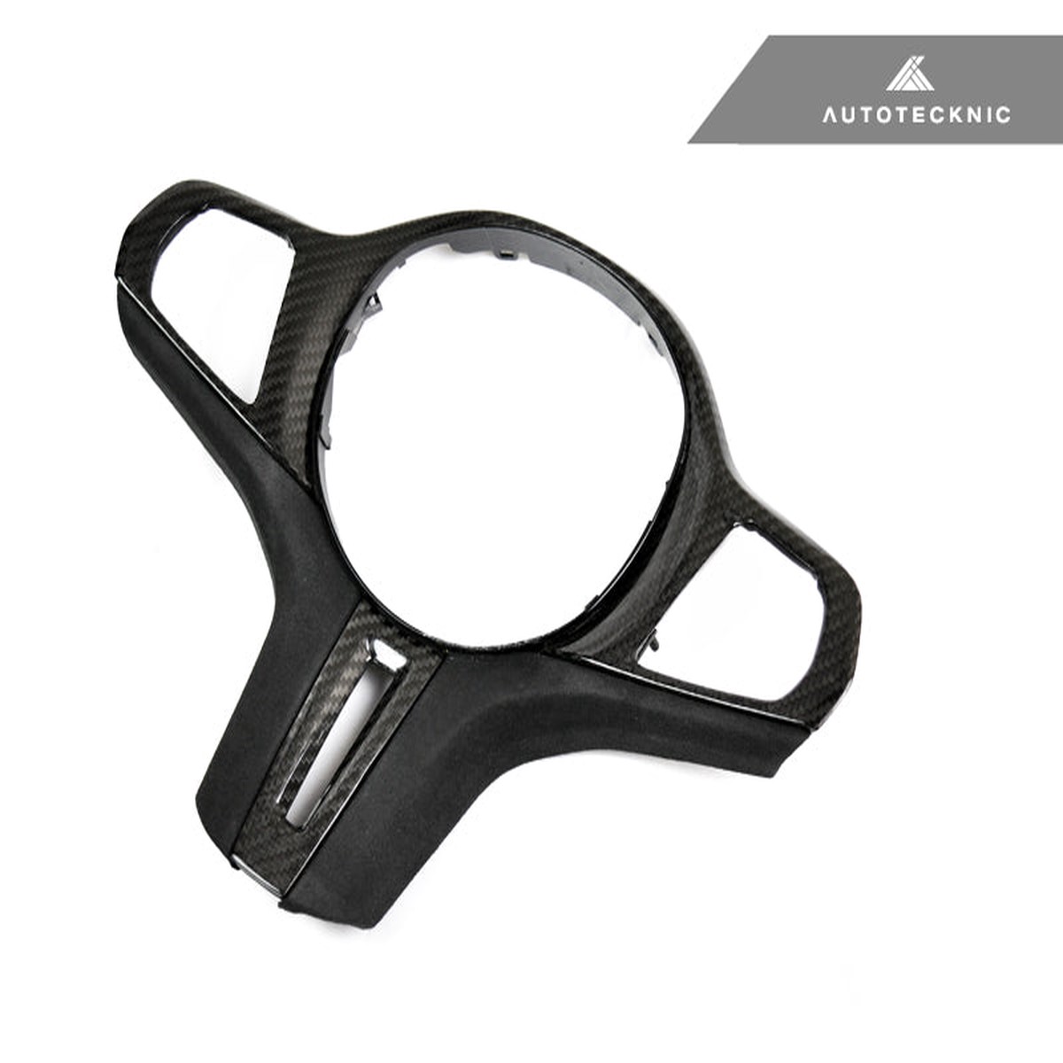 AutoTecknic Carbon Alcantara Steering Wheel Trim - BMW G8X M2 / M3 / M4