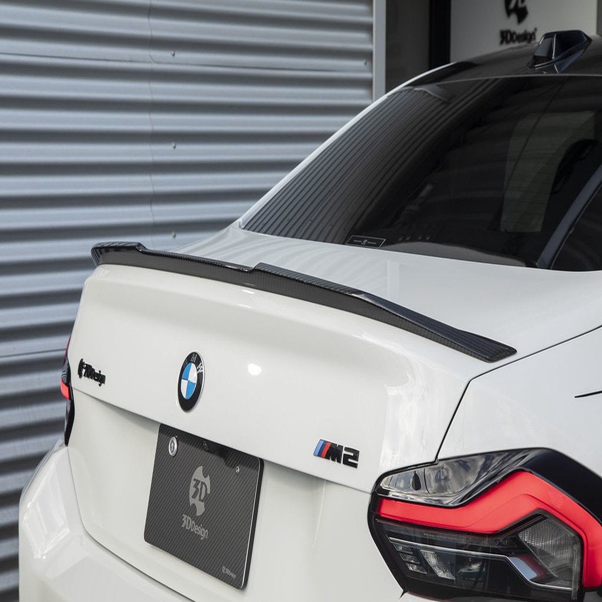 3D Design BMW G87 M2 Carbon Trunk Spoiler