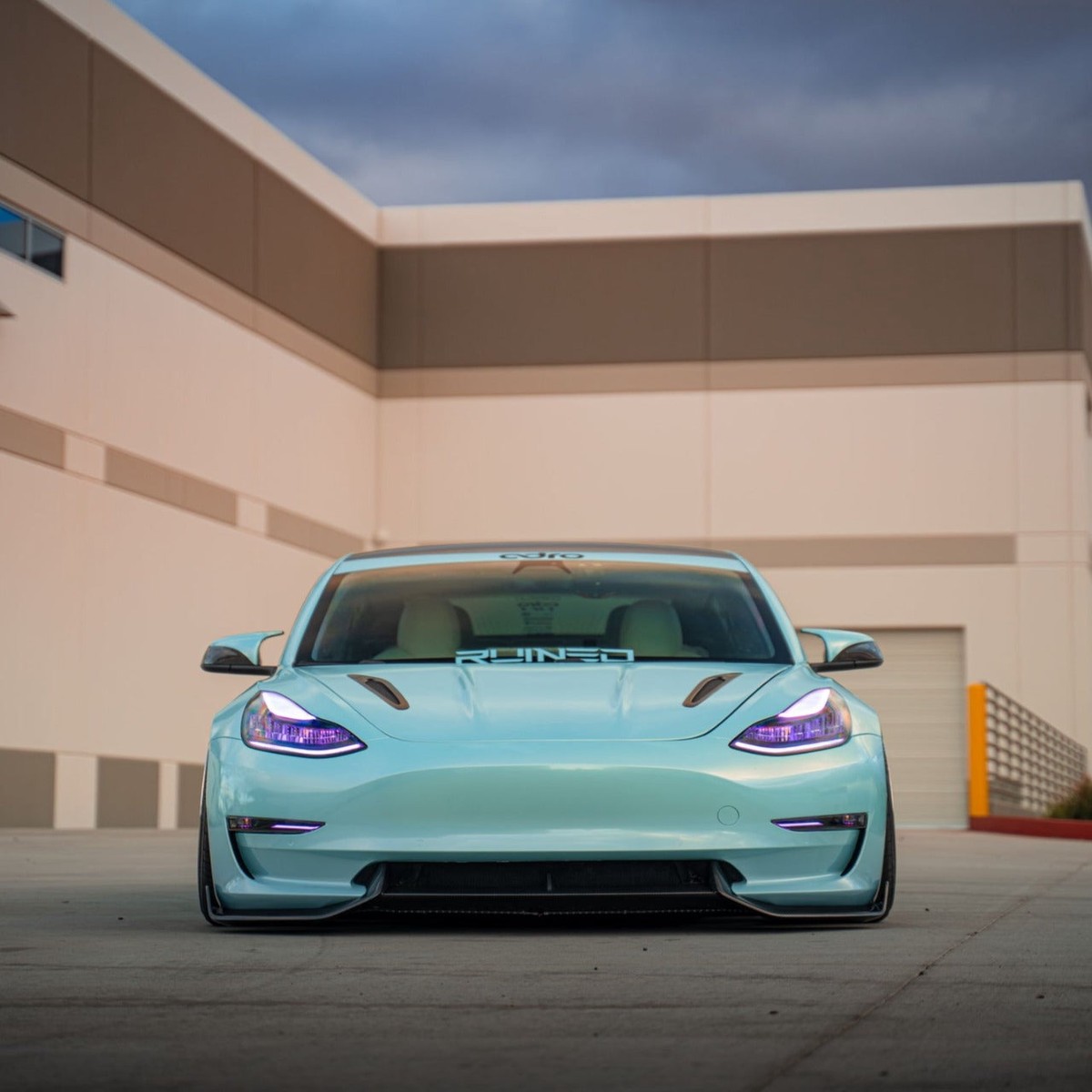 ADRO TESLA MODEL 3 FRONT LIP V2