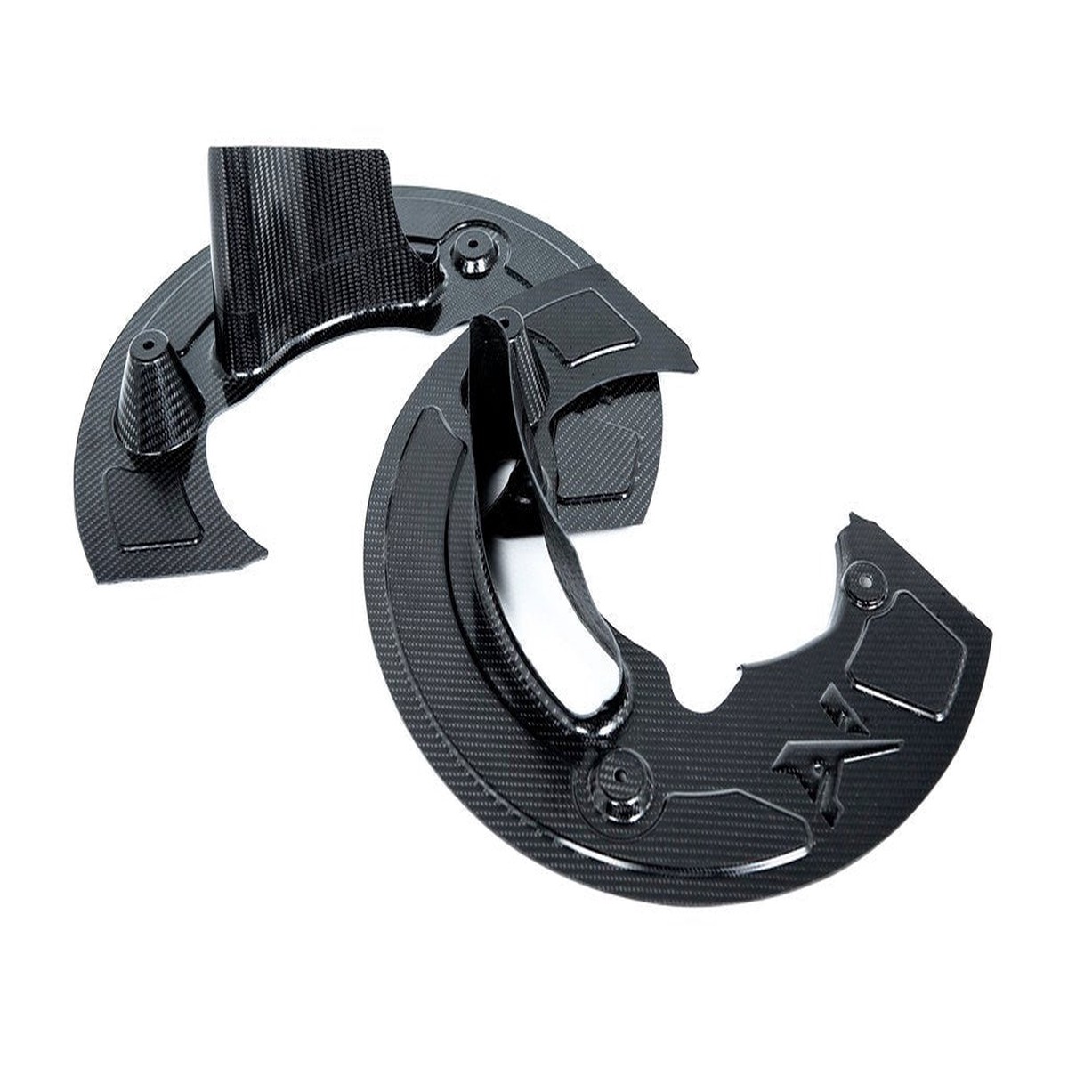 Alpha-N BMW G8X M2 / M3 / M4 Carbon Brake Duct Shield Set