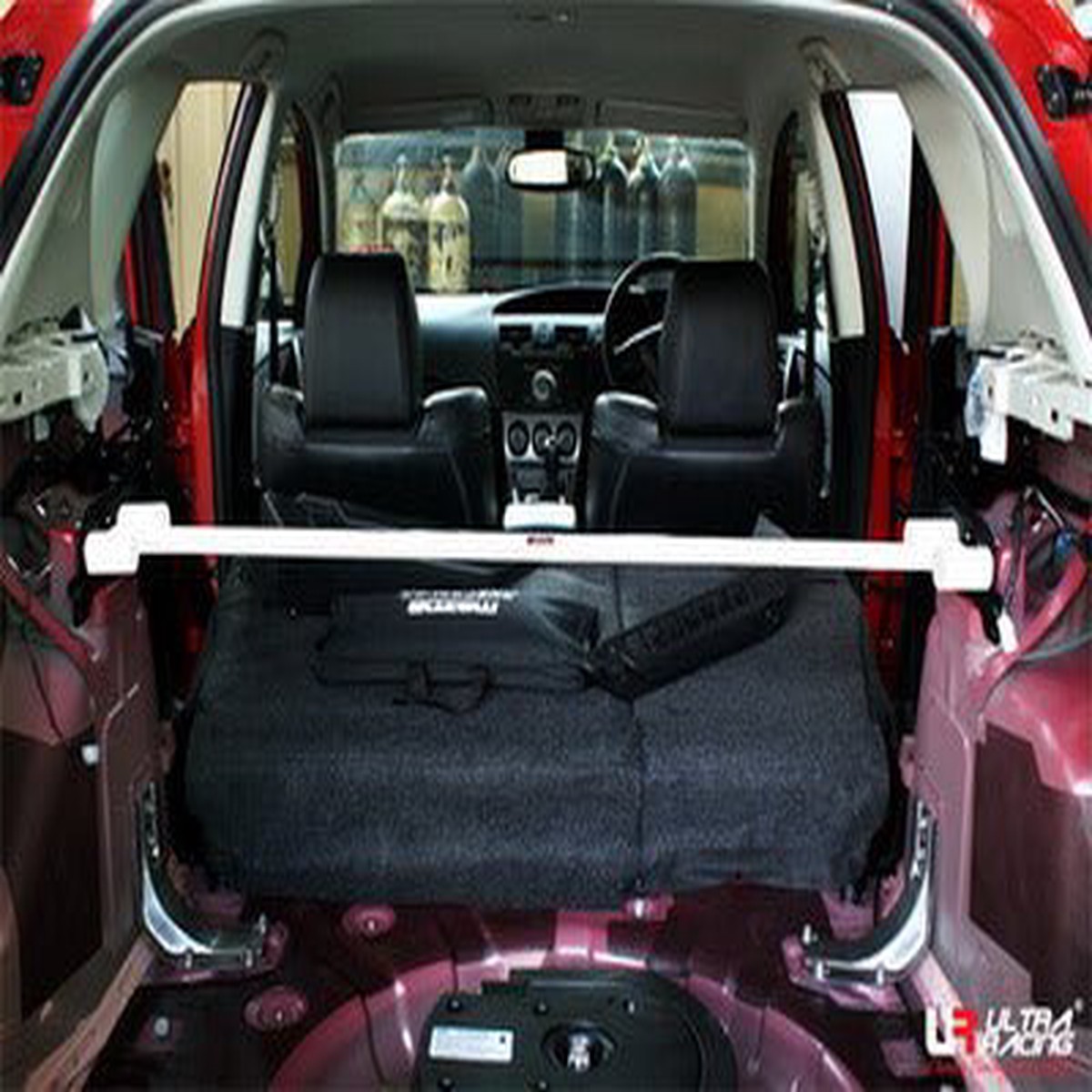 Mazda 3 MPS 09+ Ultra Racing 2-Point Rear Upper Strutbar  UR-RE2-1346
