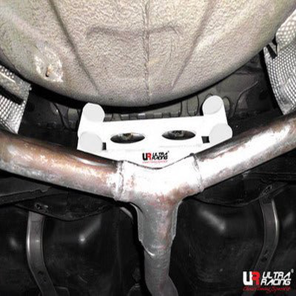 Mini Cooper S R56 /Clubman Ultra Racing 4-Point Rear Lower Brace  URKR-RL4-3089