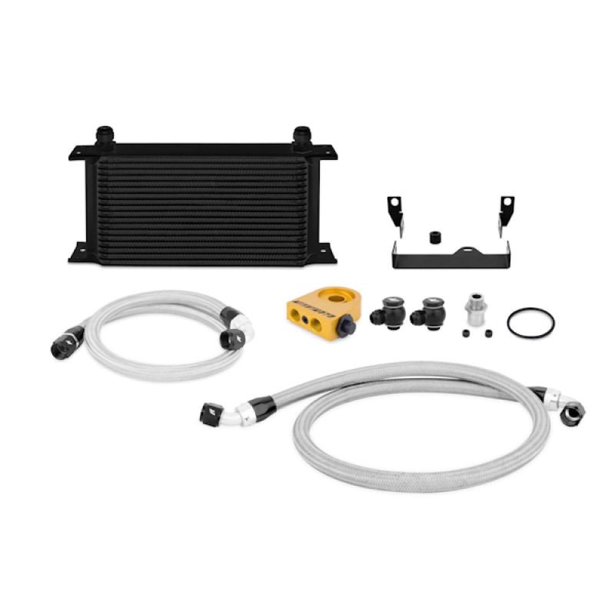 Subaru Impreza WRX/STI 06-07 Oil Cooler Thermostatic Black  MMOC-WRX-06TBK