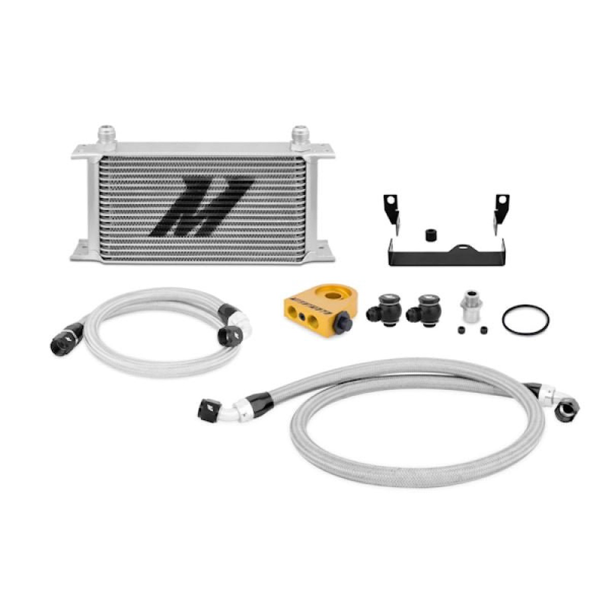 Subaru Impreza WRX/STI 06-07 Oil Cooler Thermostatic Silver  MMOC-WRX-06T