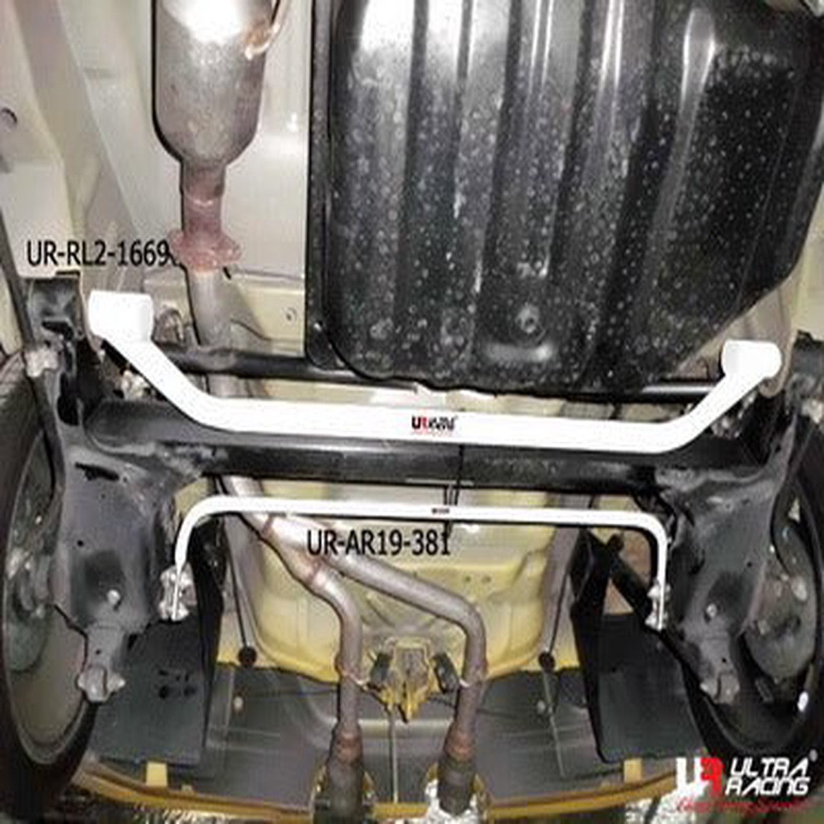 Daihatsu Copen 660T 02-11 Ultra Racing Rear Lower Tiebar  UR-RL2-1669