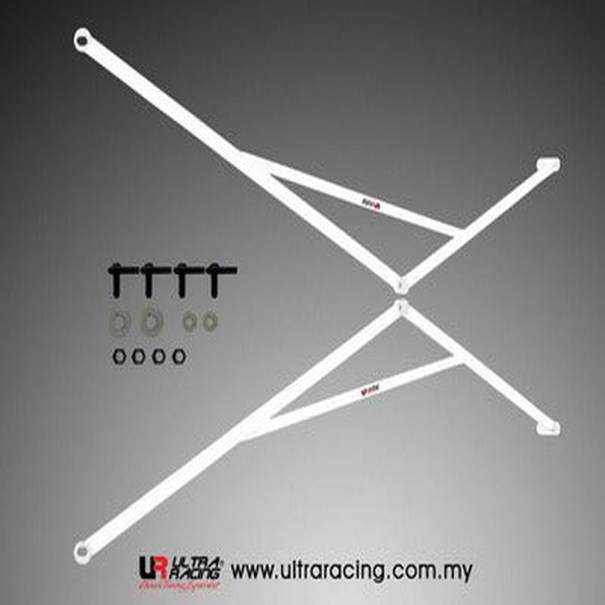 Honda Civic 96-00 Ultra Racing 2x 3-Point Floor Bars  UR-SD6-685P