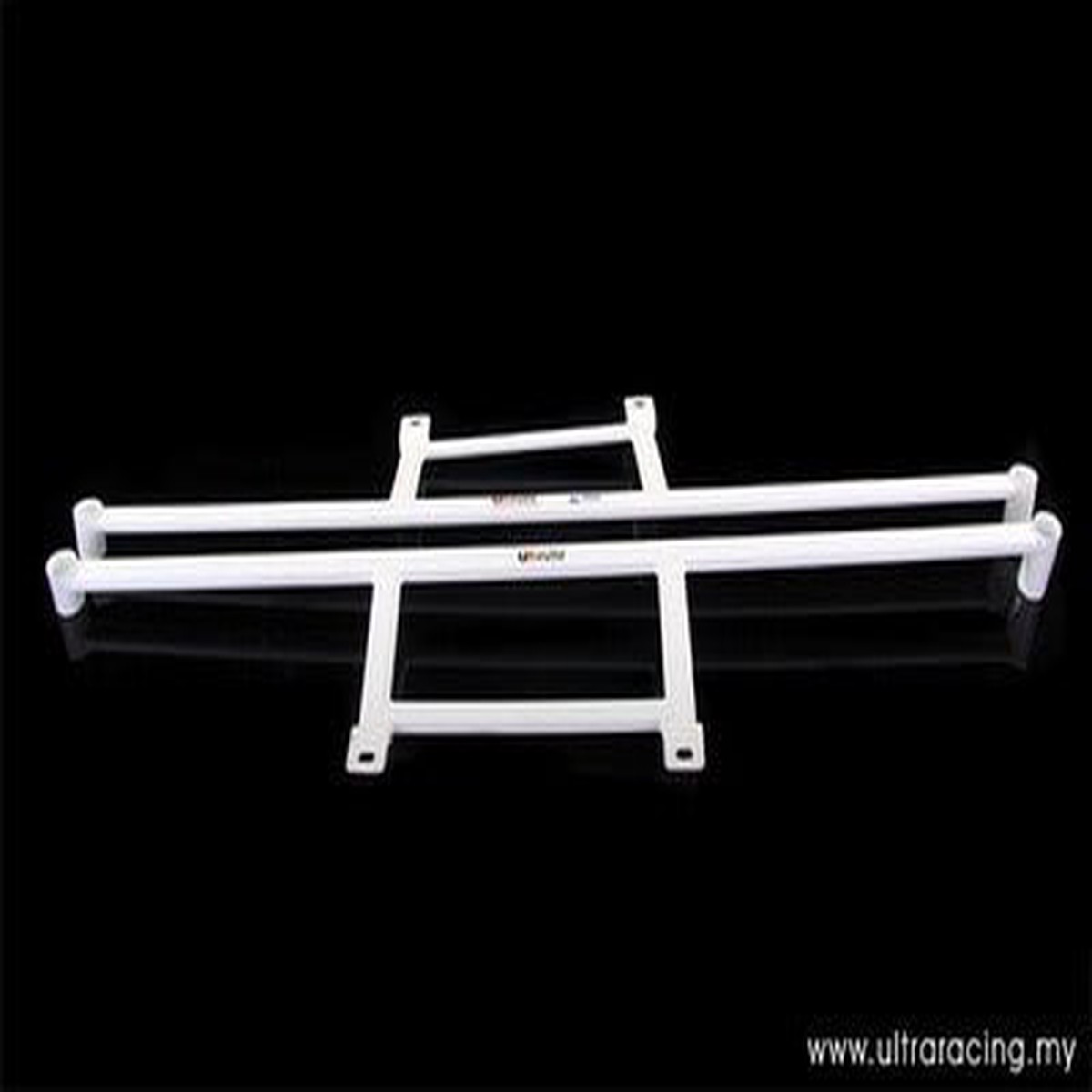 Mitsubishi EVO 4/5/6 Ultra Racing 2x 4-Point Floor Bars  UR-SD8-1087P