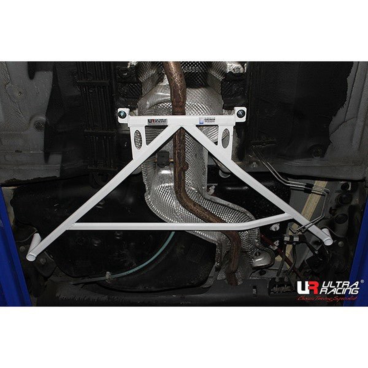 Renault Captur 13+ Ultra Racing 4-Point Rear Lower Brace  URKR-RL4-2727
