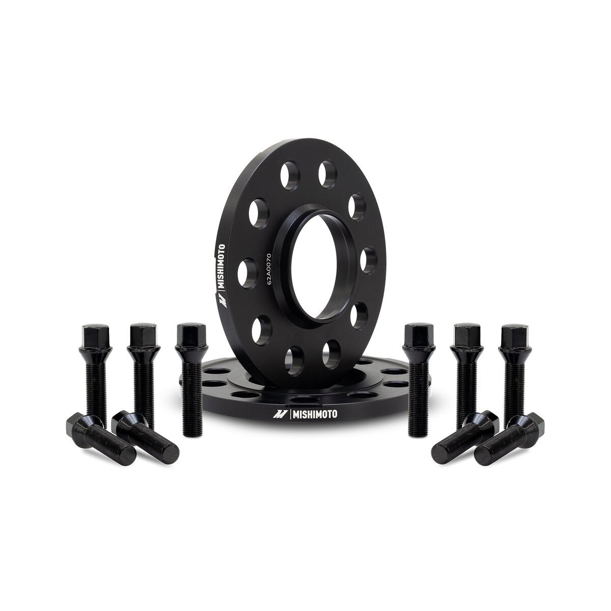 Wheel Spacers, 5120, 72.6, 10, M14, Black  MMWS-014-100BK