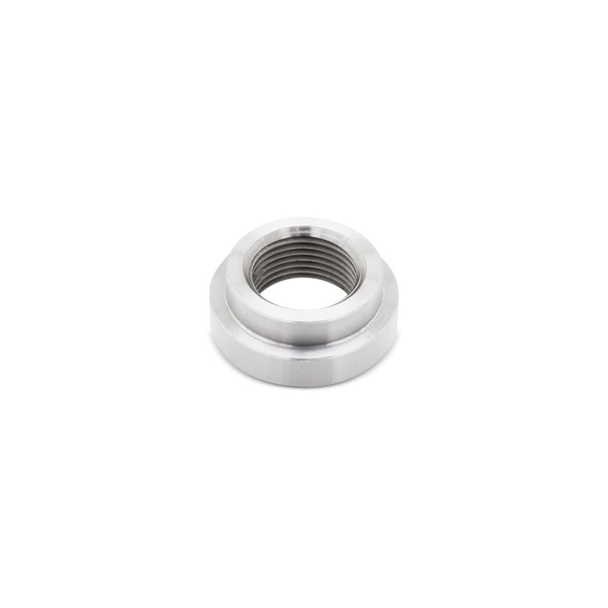 M18x1.5 Weld-On Bung, Aluminum  MMEXH-WB18-AL