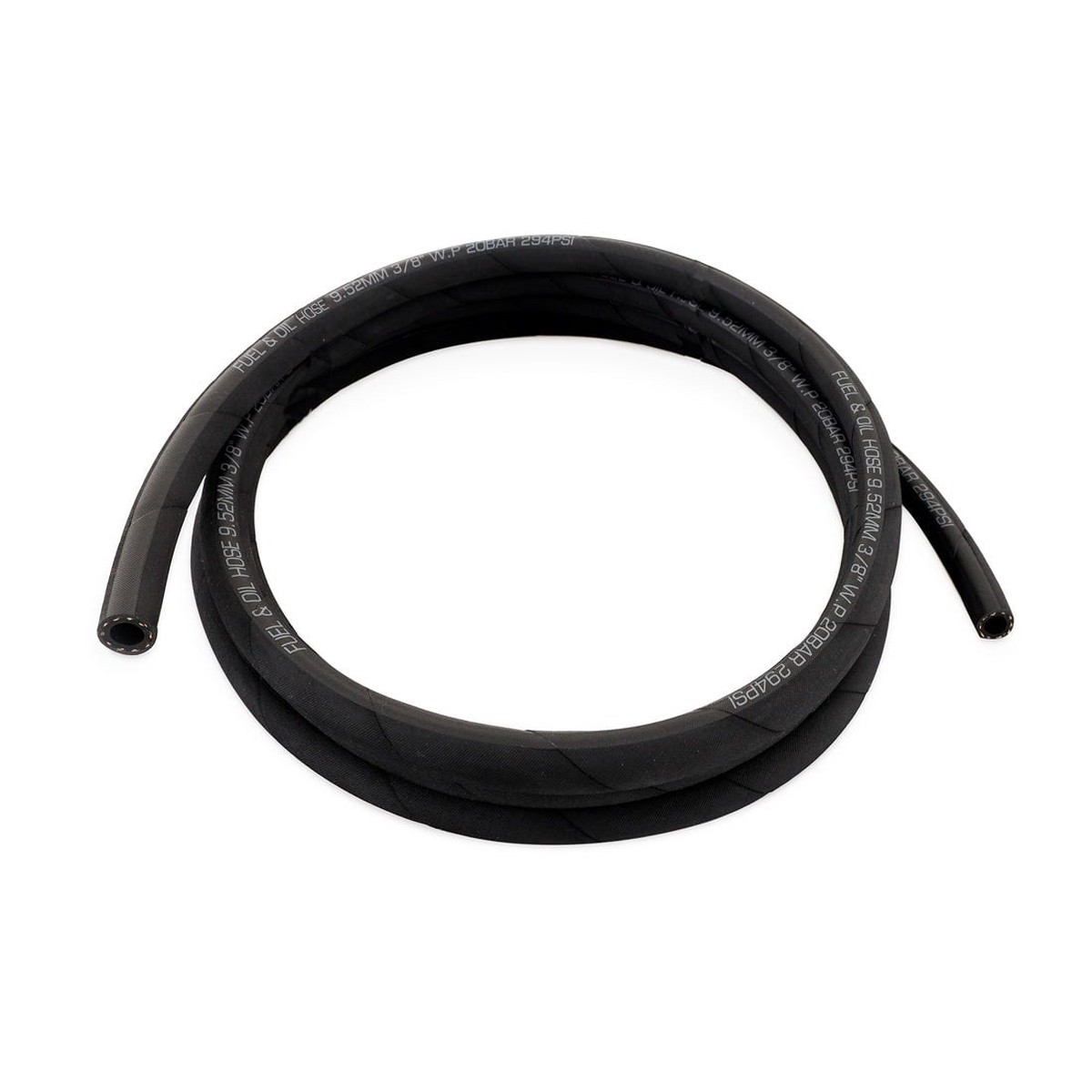 Push Lock Hose, Black, -4AN, 240 Length  MMHOSE-PL-04-240