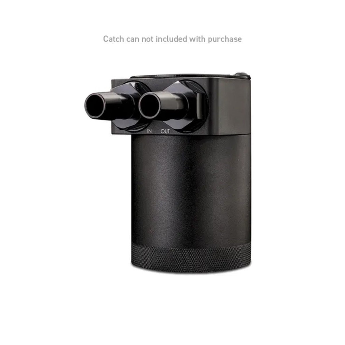2pcs. M20x1.5 1/2 Aluminum Catch Can Fittings, Black  MMFT-M20-12BK