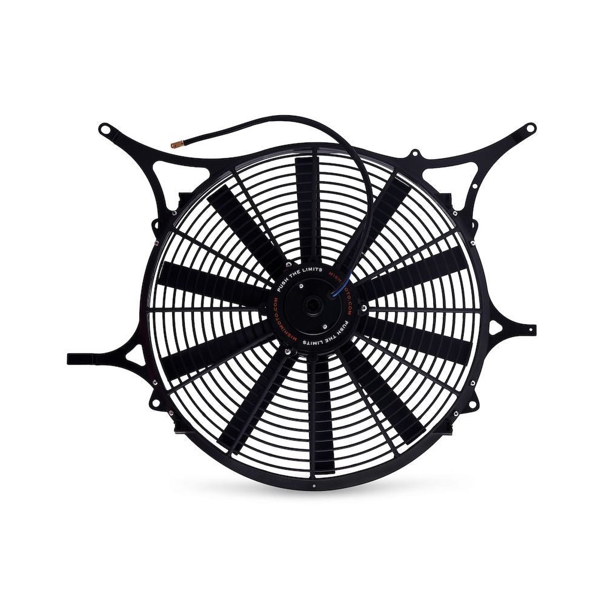 BMW E46 99-06 Fan Shroud+CNTRL 1/8 NPT+Push in Probe Mish  MMFS-E46-99K