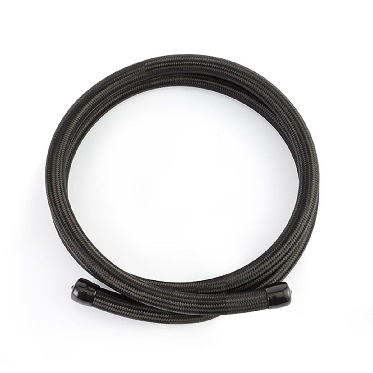 Braided -6AN 6Ft. Hose Black Nylon  MMSBH-0672-CB