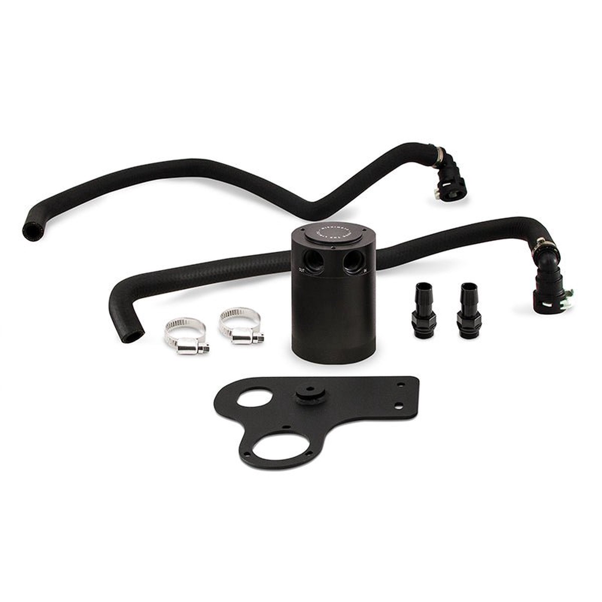 Ford Mustang GT 18+ Baffled Oil Catch Can  MMBCC-MUS8-18PBE